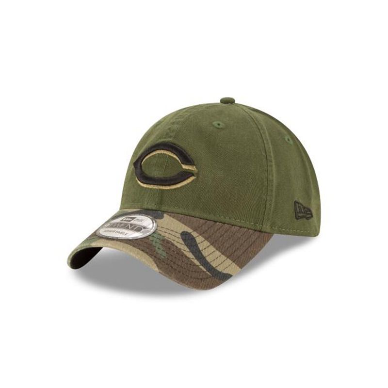 MLB Cincinnati Reds Core Classic Alt 2 9Twenty Adjustable (AEI5793) - Green New Era Caps